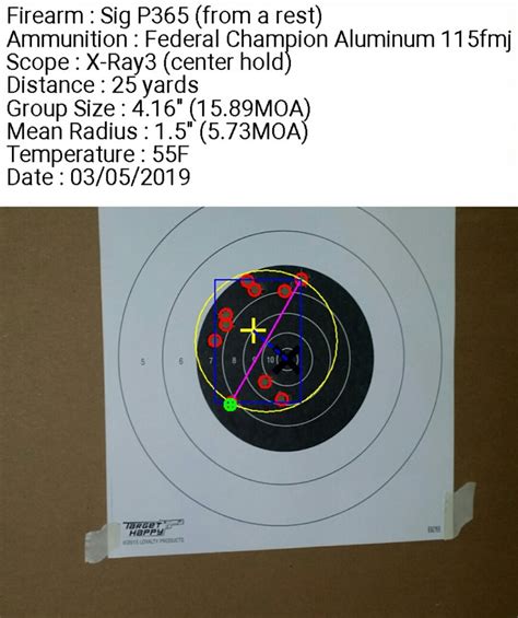 Most accurate ammo for 365 .